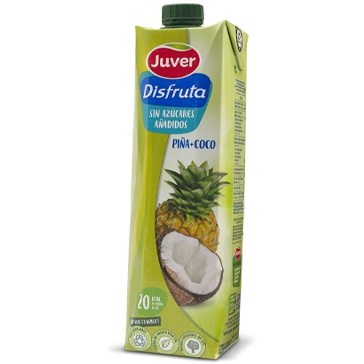 Juver Disfruta la fruta Piña + Coco